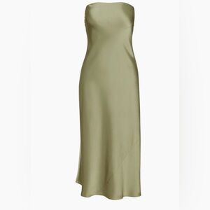 Aritzia Olive Green Maxi Dress